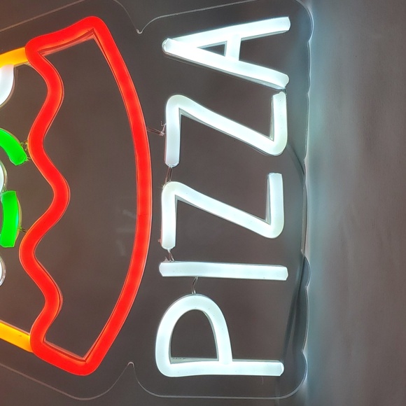 Pizza Neon Signs LED Neon Light Sign Light Up Neon Wall Signs for Pizzeria Busin - Picture 11 of 11